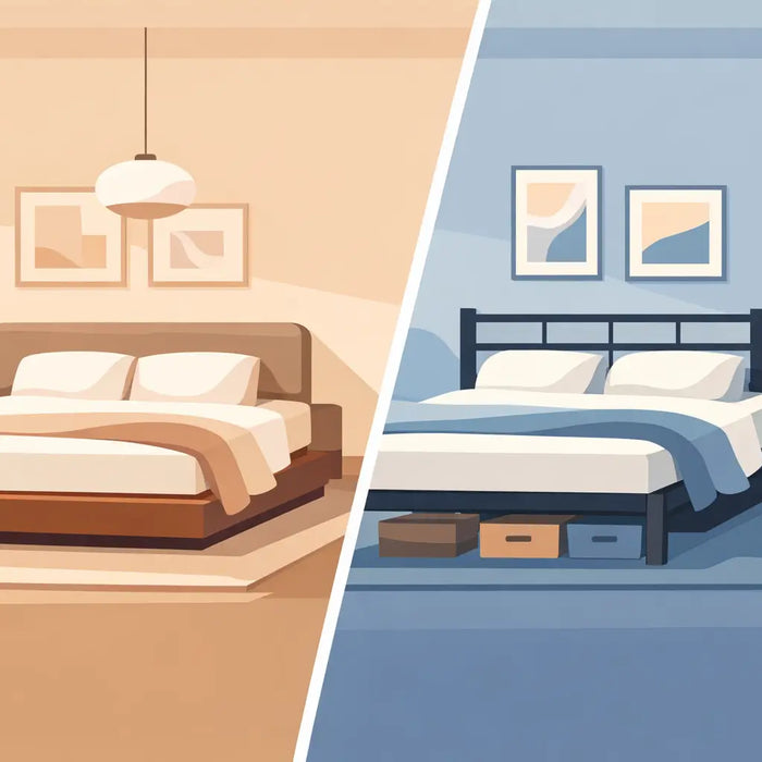 Five Star Furniture - Platform Bed vs Bed Frame: Which Fits Your Room?