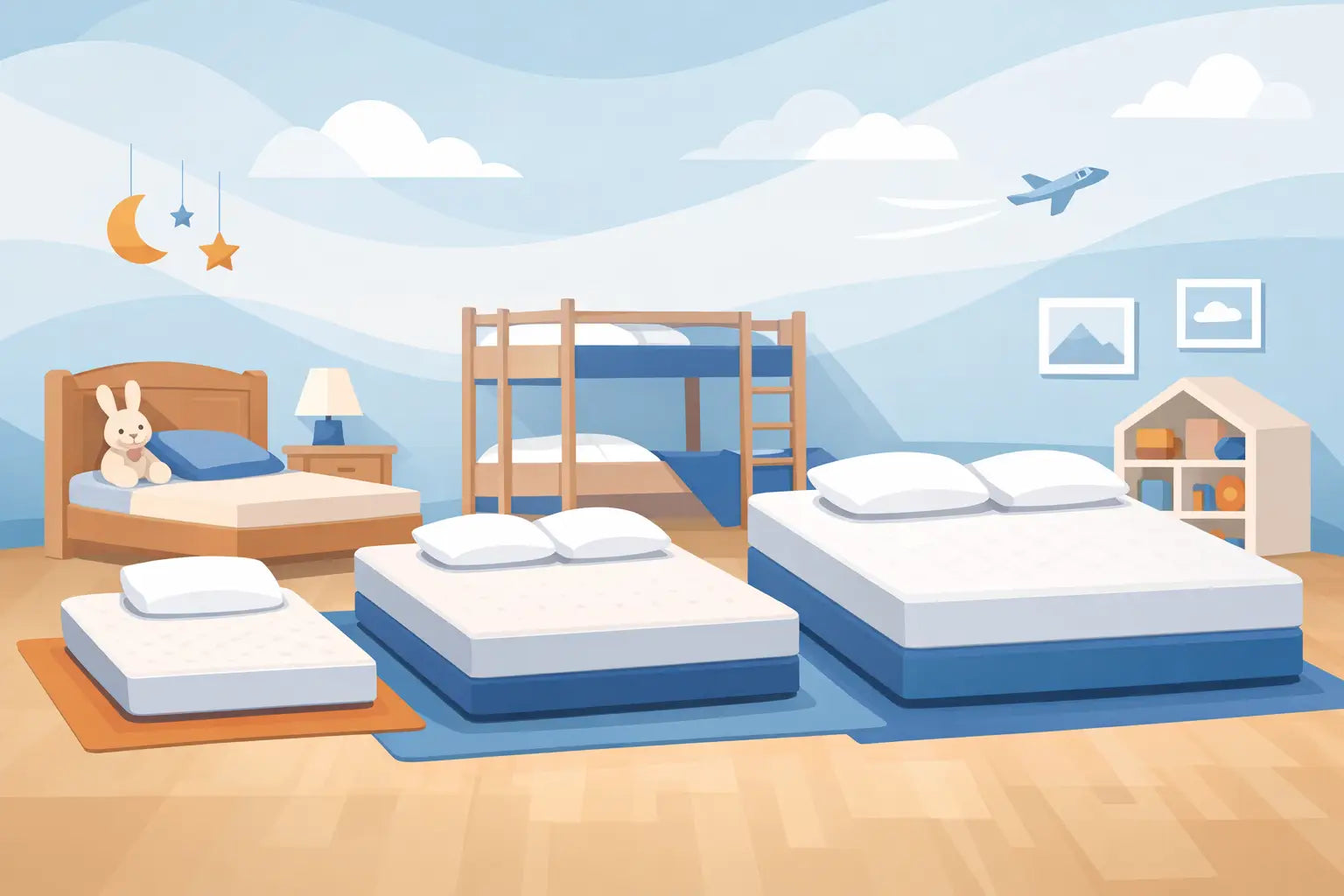 Five Star Furniture - What Size Mattress for Kids Works Best?