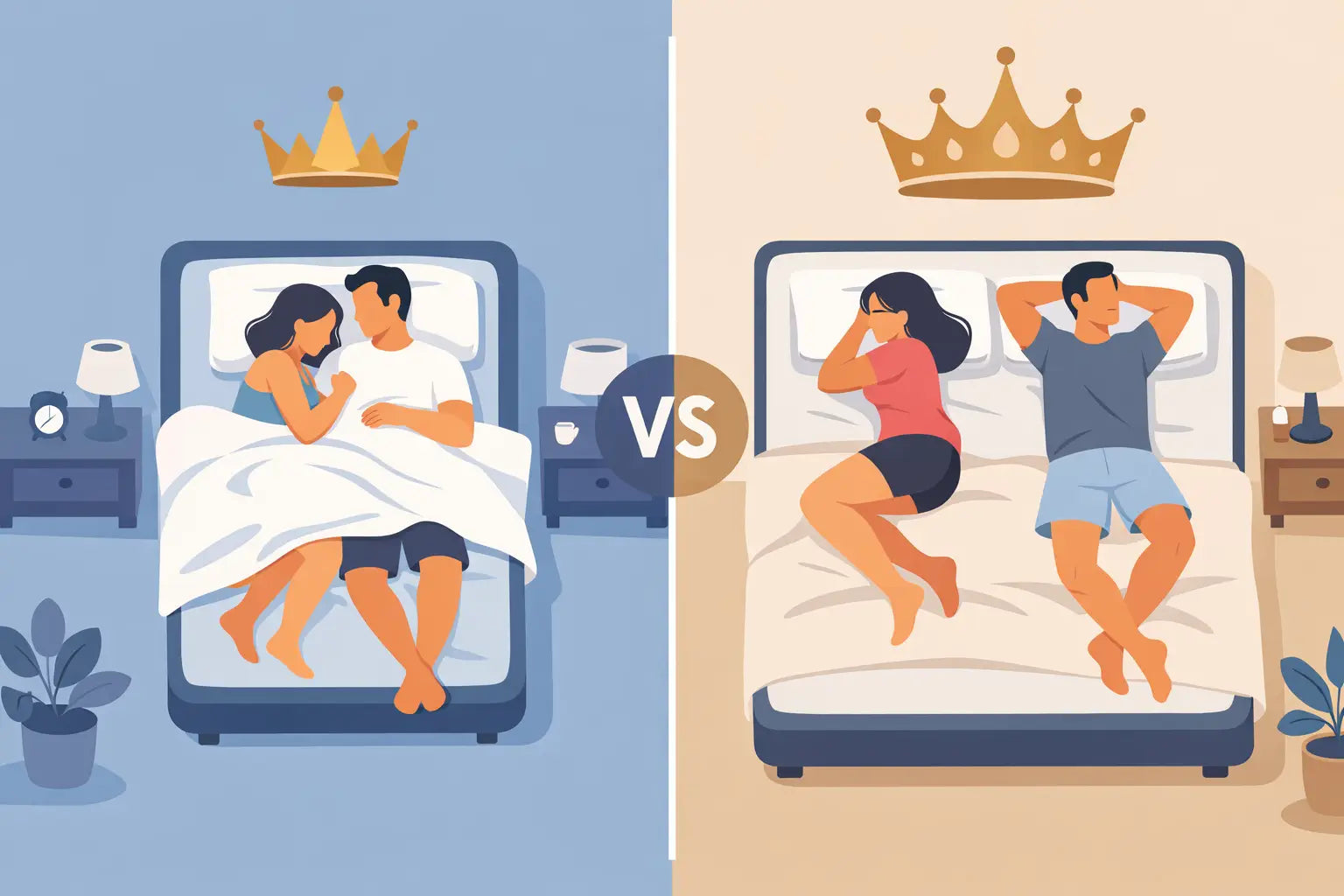 Five Star Furniture - Queen vs King Mattress: Which Size Fits?