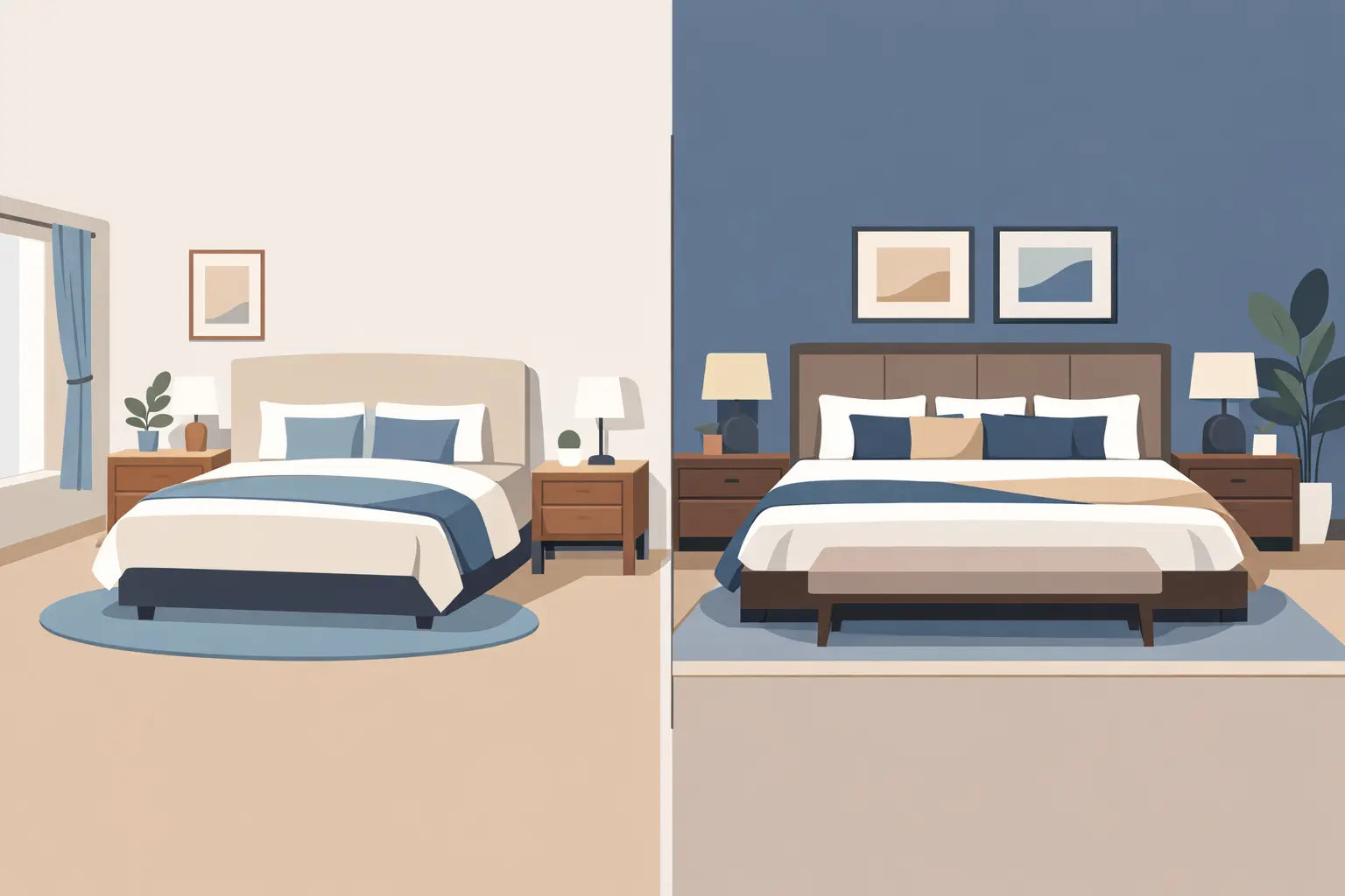 Five Star Furniture - Queen King Beds: Find the Right Fit for Your Room