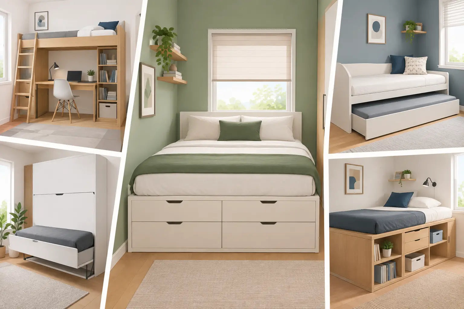 Five Star Furniture - 7 Best Beds for Small Rooms That Save Space