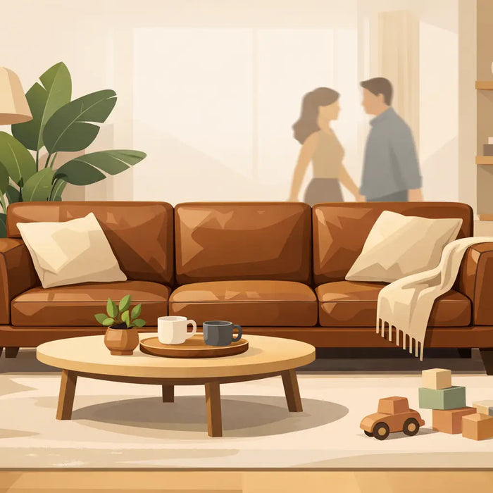 Five Star Furniture - Leather Fabric Sofas for Busy Living Rooms