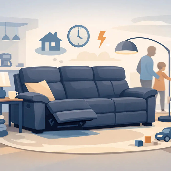 Five Star Furniture - Power Reclining Sofa Review for Busy Homes