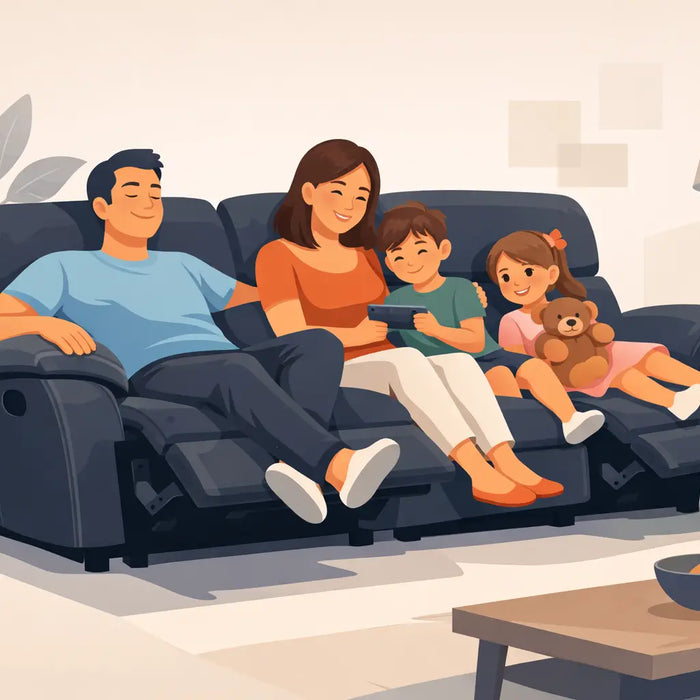 Five Star Furniture - Best Reclining Sofas for Families to Buy