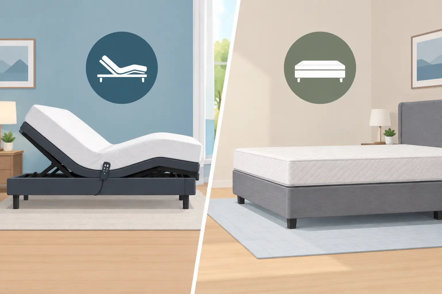 Five Star Furniture - Adjustable Base Versus Foundation: Which Fits You?