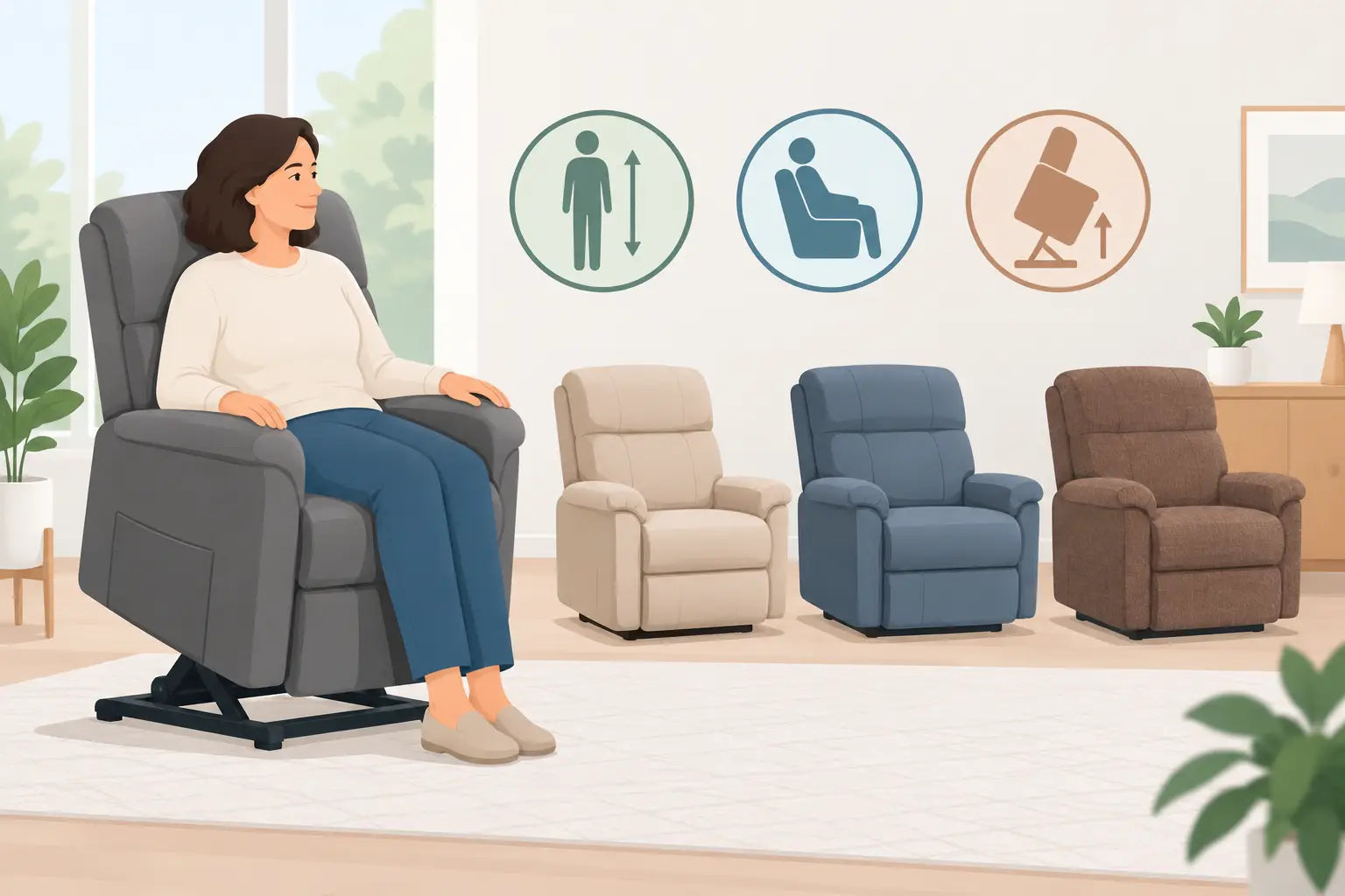 Five Star Furniture - How to Select a Lift Recliner That Fits You