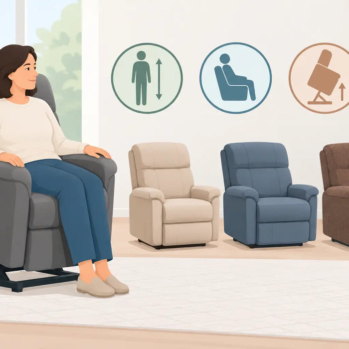 Five Star Furniture - How to Select a Lift Recliner That Fits You