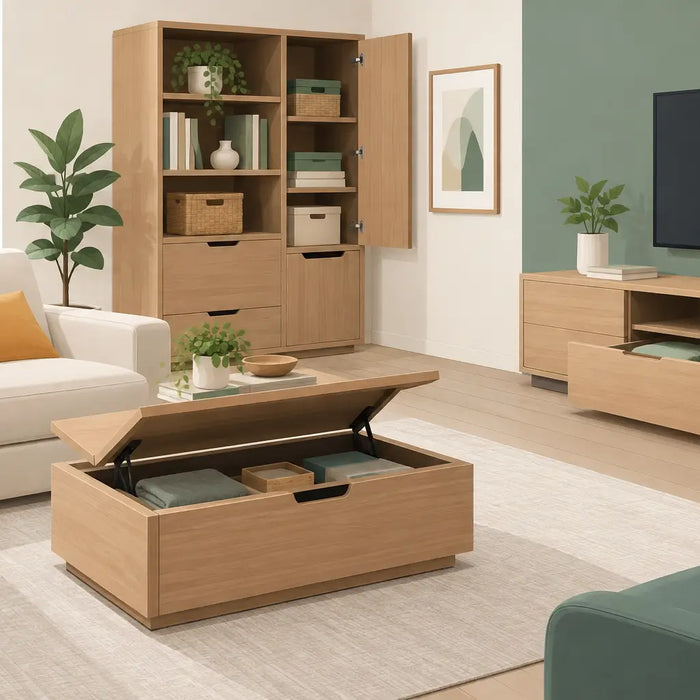 Five Star Furniture - Living Room Furniture Storage That Works Hard