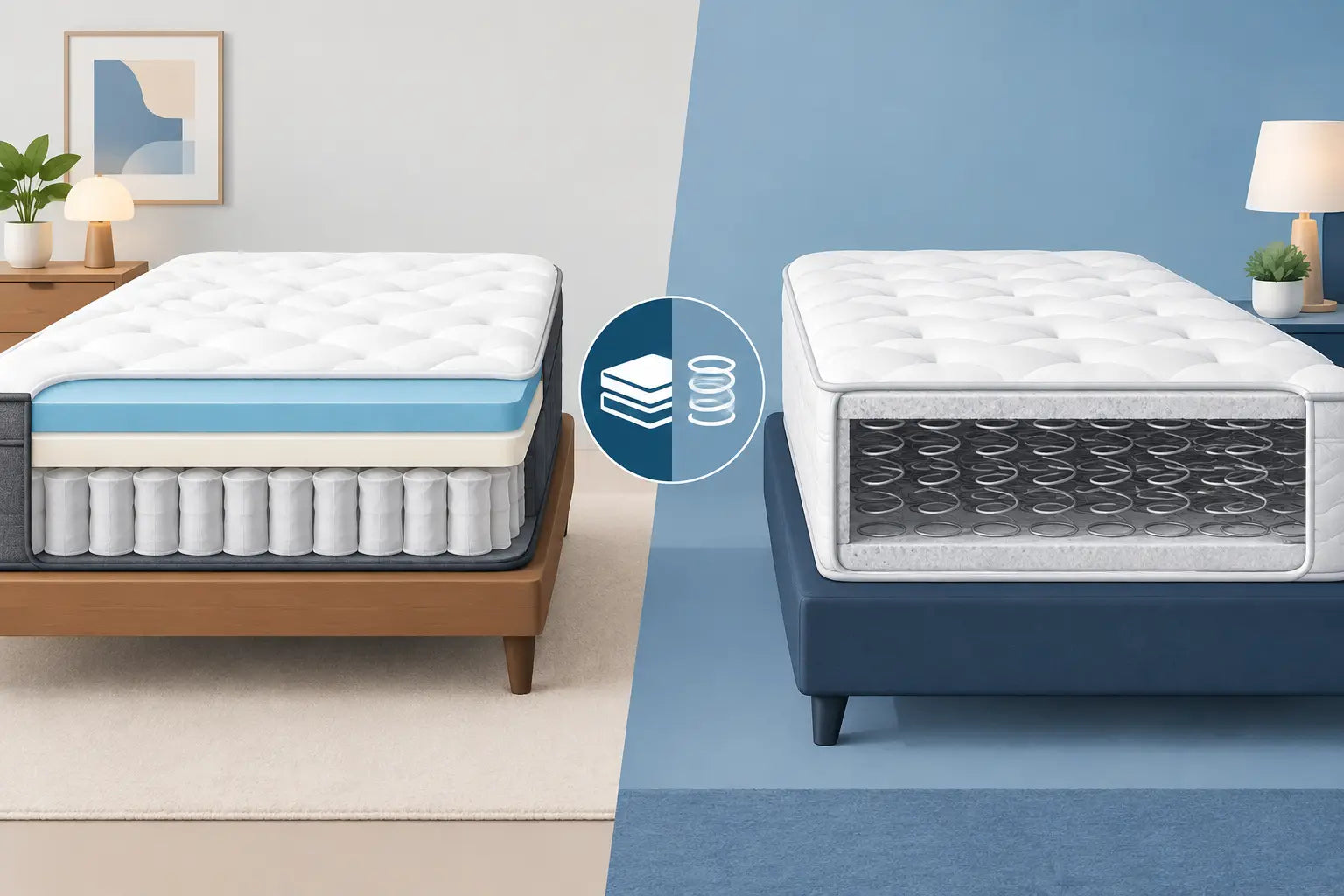 Five Star Furniture - Hybrid Versus Innerspring Mattresses Compared