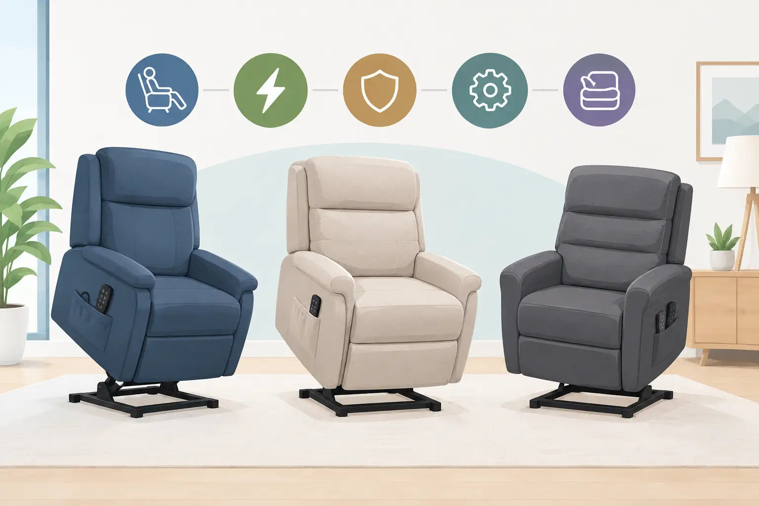 Five Star Furniture - Power Lift Chair Comparison: What Matters Most