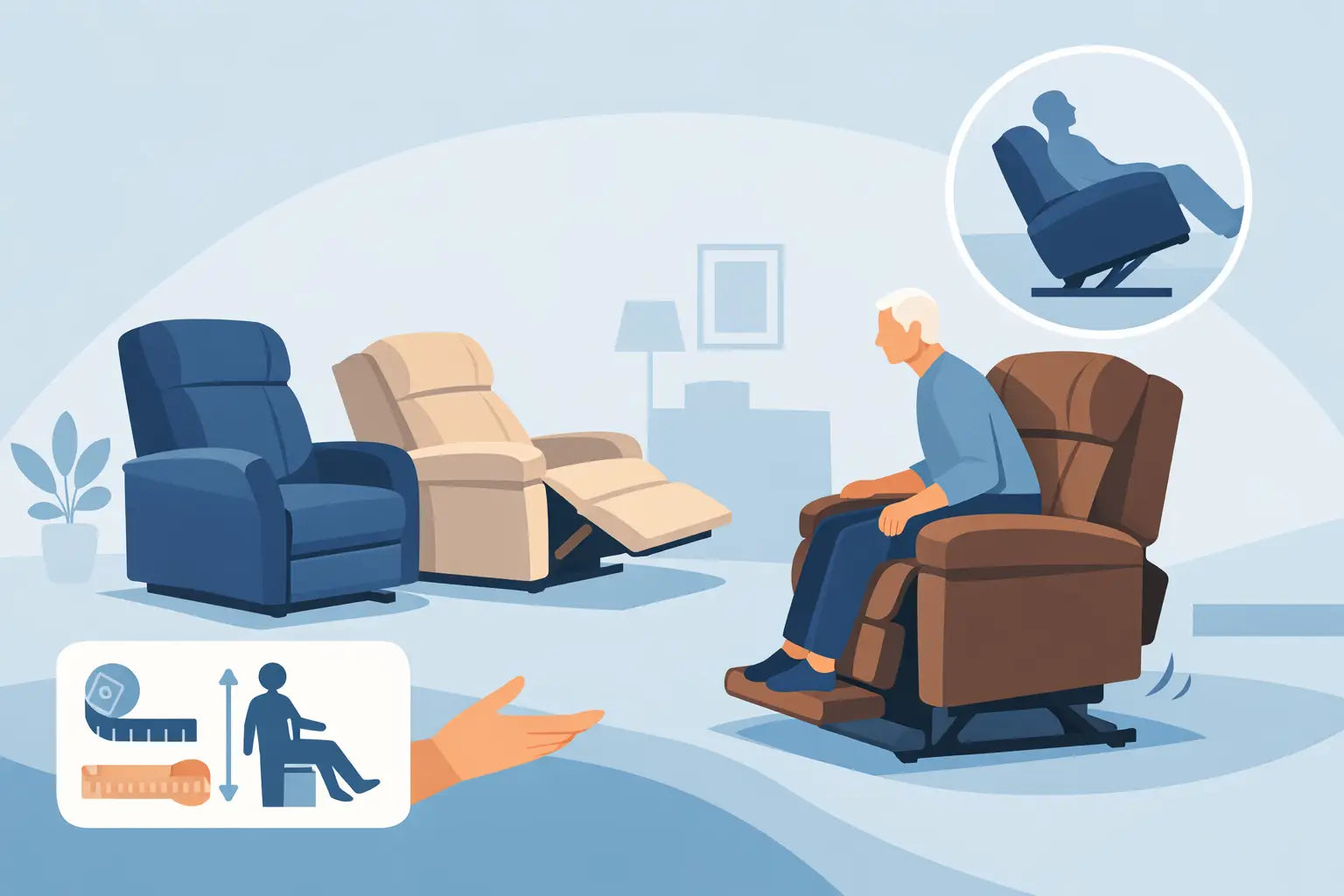 Five Star Furniture - How to Pick a Lift Recliner That Fits You