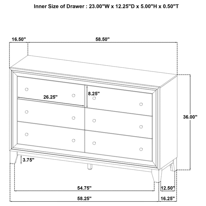 Five Star Furniture - Welsley Bedroom Set
