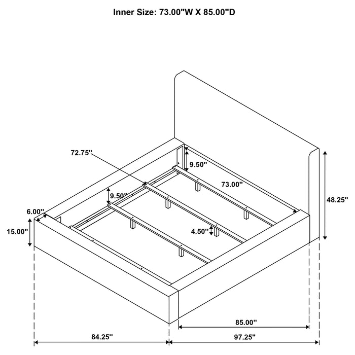 Five Star Furniture - Rebecca Panel Bed
