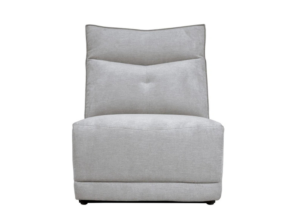 Five Star Furniture - Tesoro 6pc Sectional w/ Right Chaise in Mist Gray