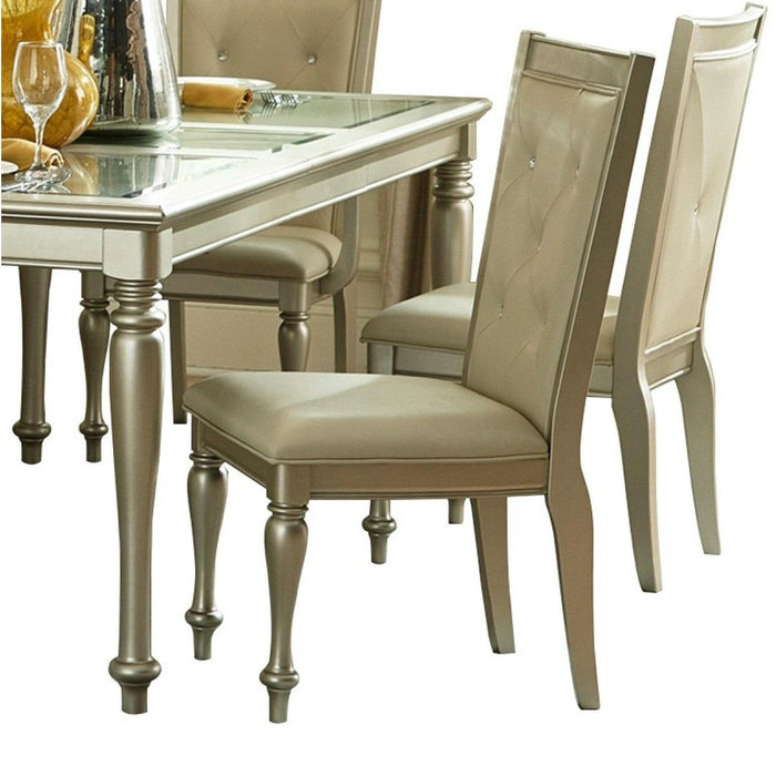 Five Star Furniture - Celandine Dining Table in Silver 1928-78NG