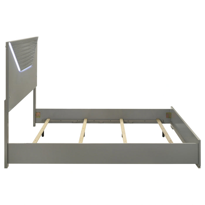 Five Star Furniture - Ives Panel Bed with LED Lighting