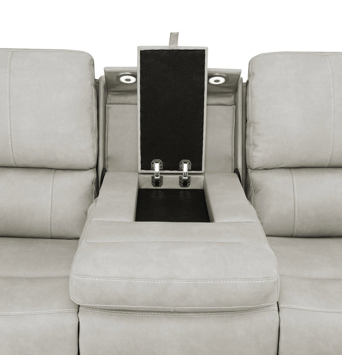 Five Star Furniture - Brickston Triple Power Reclining Sofa Set