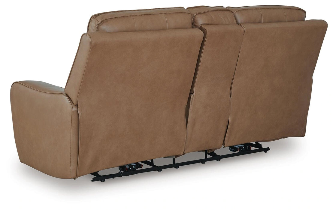 Five Star Furniture - DeepWakes Power Reclining Loveseat with Console
