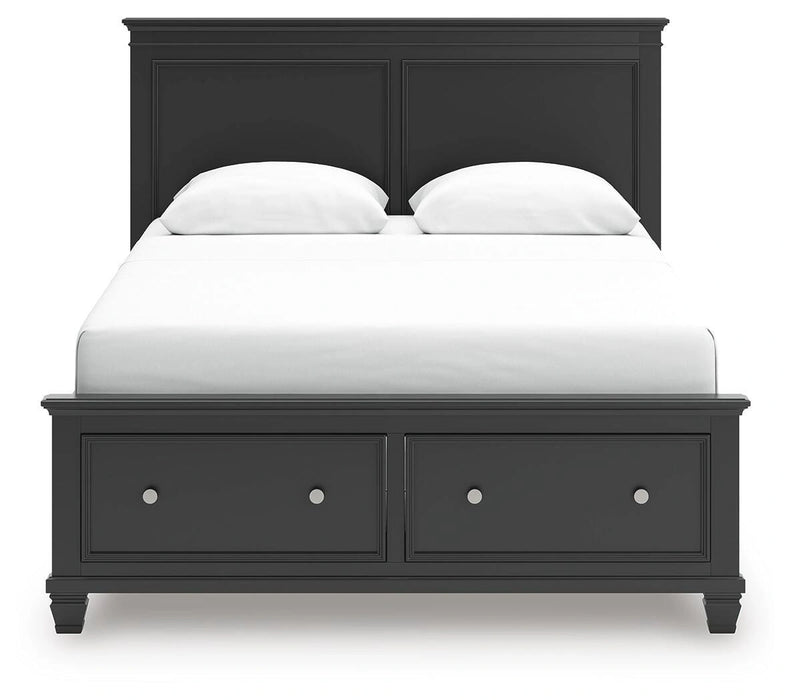 Five Star Furniture - Lanolee Panel Storage Bed