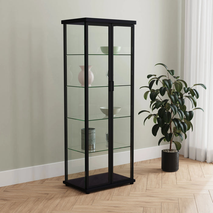 Five Star Furniture - Aero Curio Cabinet with LED Lighting