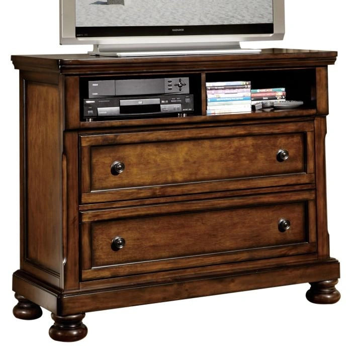 Five Star Furniture - Cumberland TV Chest in Brown Cherry 2159-11