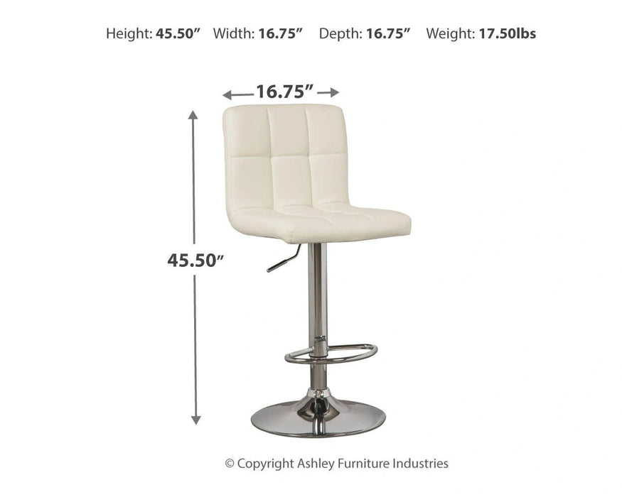 Five Star Furniture - Bellatier Adjustable Height Bar Stool
