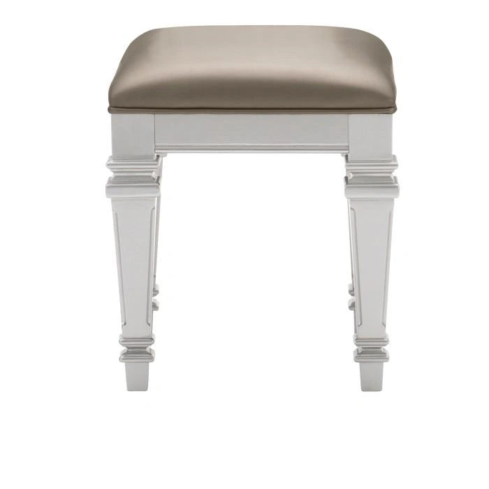 Five Star Furniture - Avondale Vanity Stool in Silver 1646-14