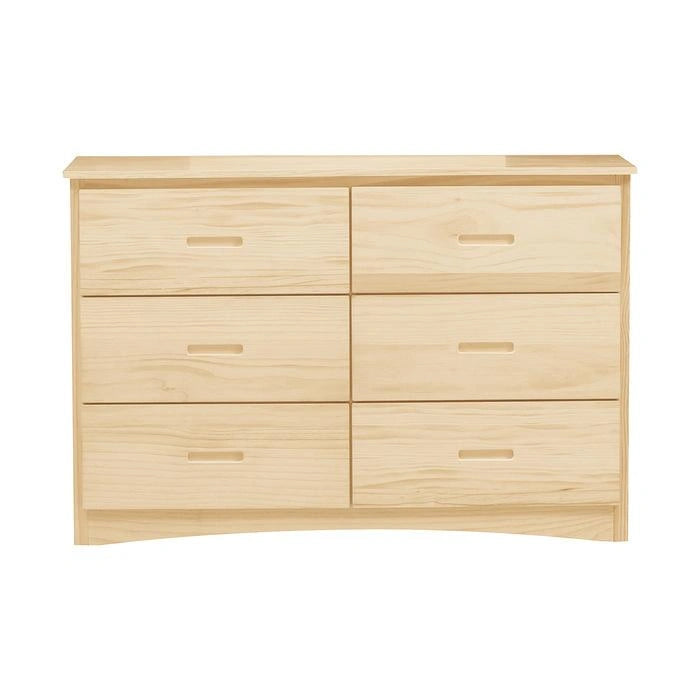 Five Star Furniture - Bartly 6 Drawer Dresser in Natural B2043-5