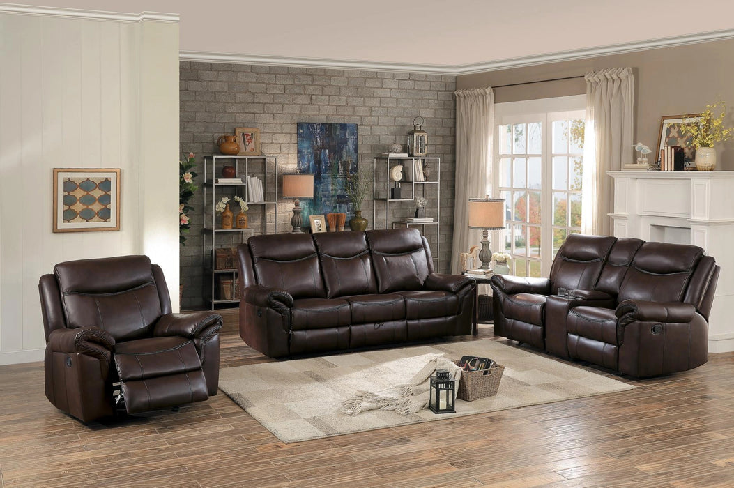 Five Star Furniture - Aram Glider Reclining Chair in Brown 8206BRW-1