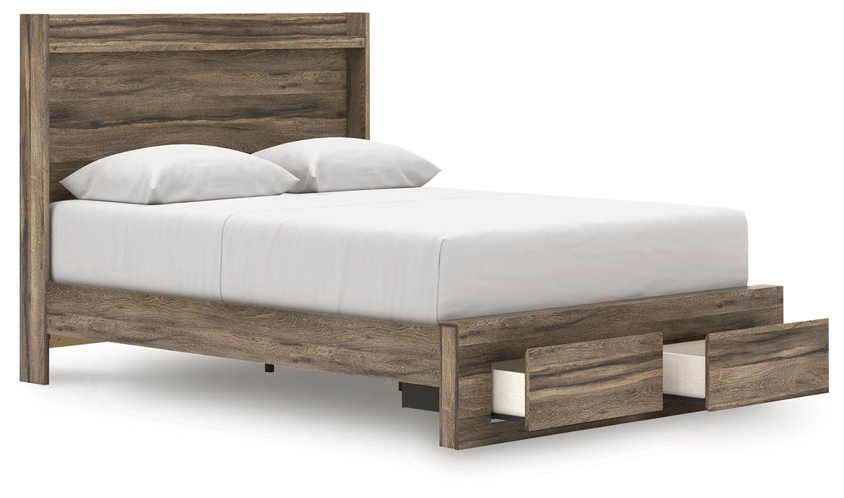 Five Star Furniture - Elbrim Panel Storage Bed