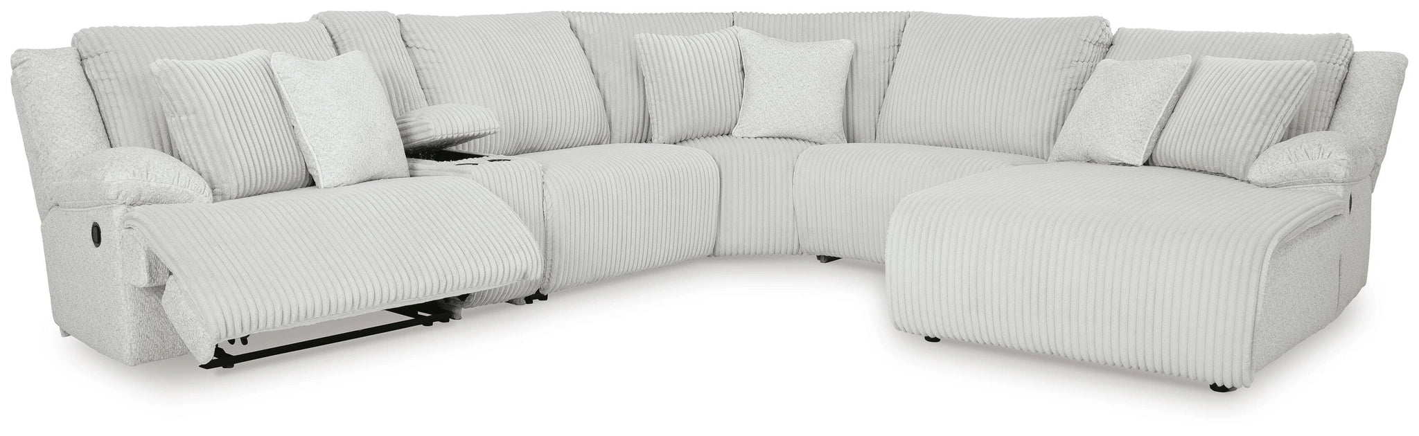 Five Star Furniture - Top Tier Reclining Sectional with Chaise