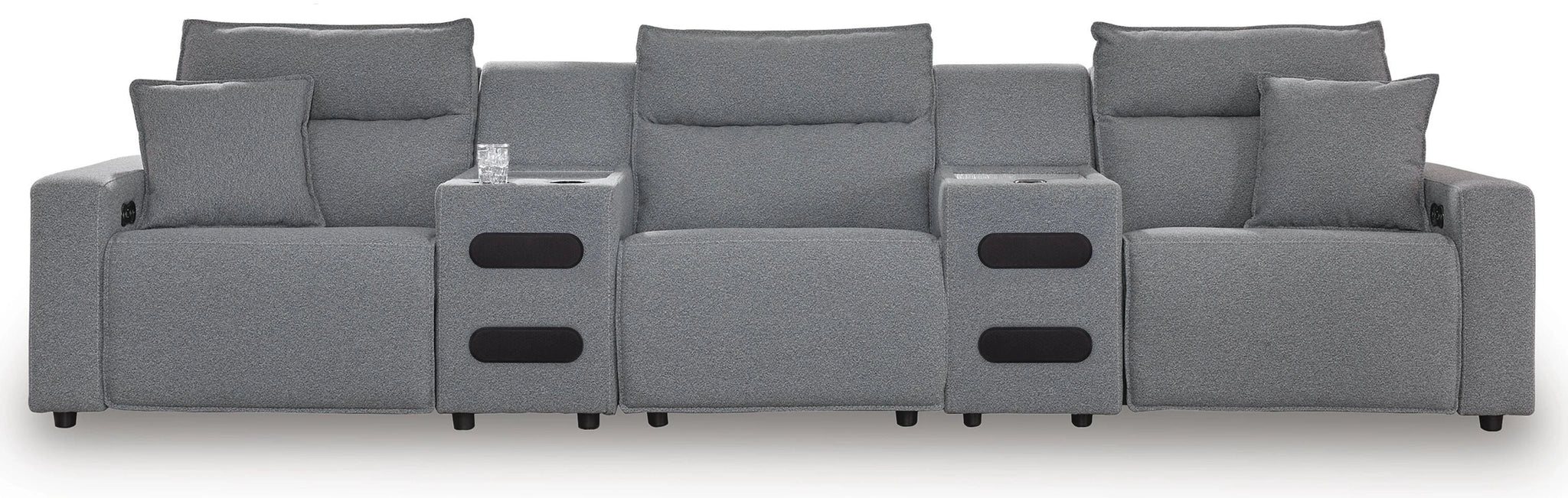 Five Star Furniture - Modmax II Reclining Sectional with Audio Consoles
