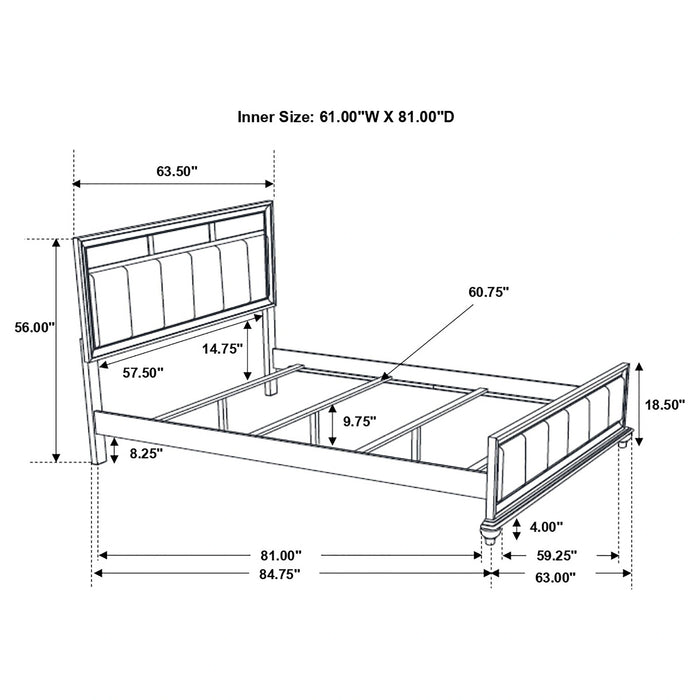 Five Star Furniture - Barzini Bedroom Set