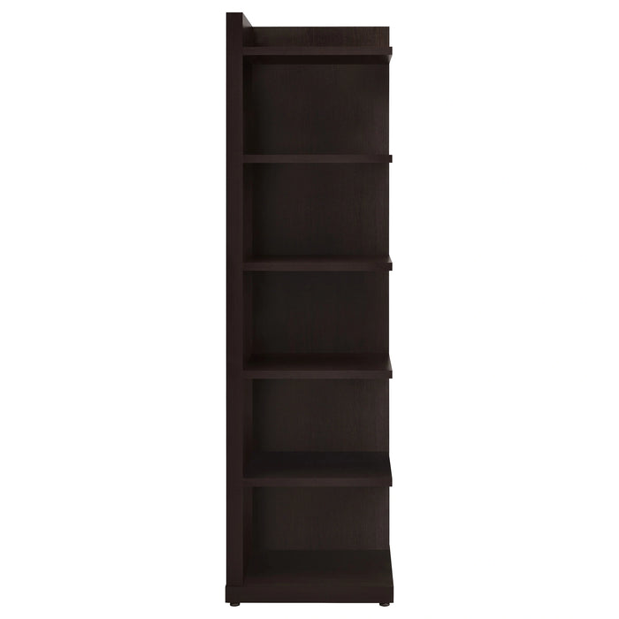 Five Star Furniture - Alder Corner Bookcase