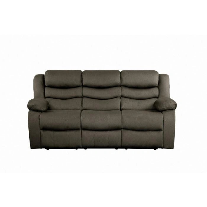 Five Star Furniture - Discus Double Reclining Sofa in Brown 9526BR-3