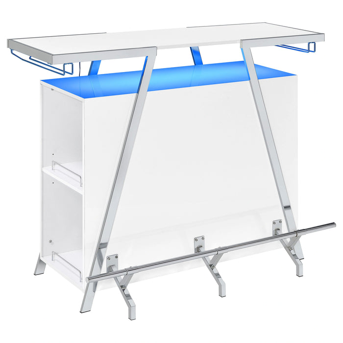 Five Star Furniture - Araceli Home Bar with LED Lighting