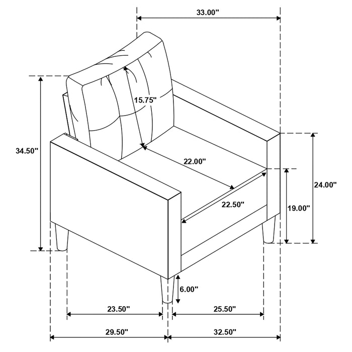 Five Star Furniture - Bowen Accent Chair