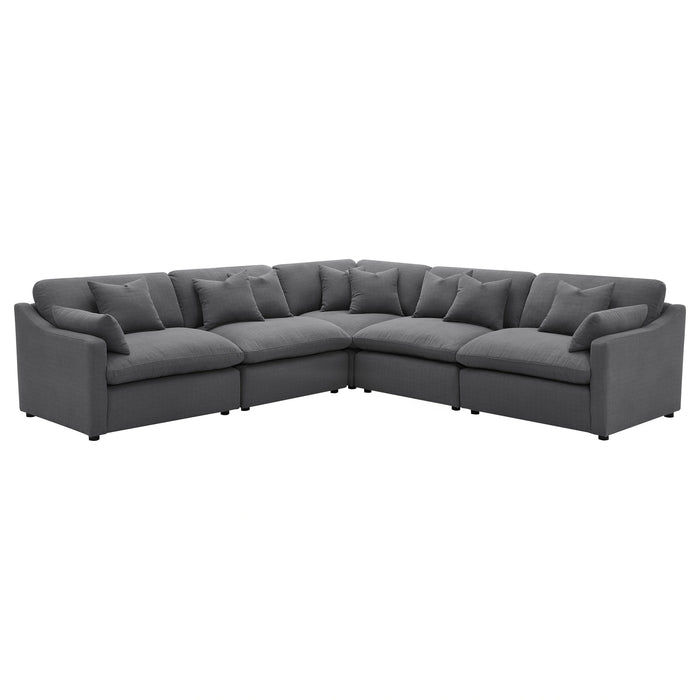 Five Star Furniture - Hobson 5 Pc Sectionals