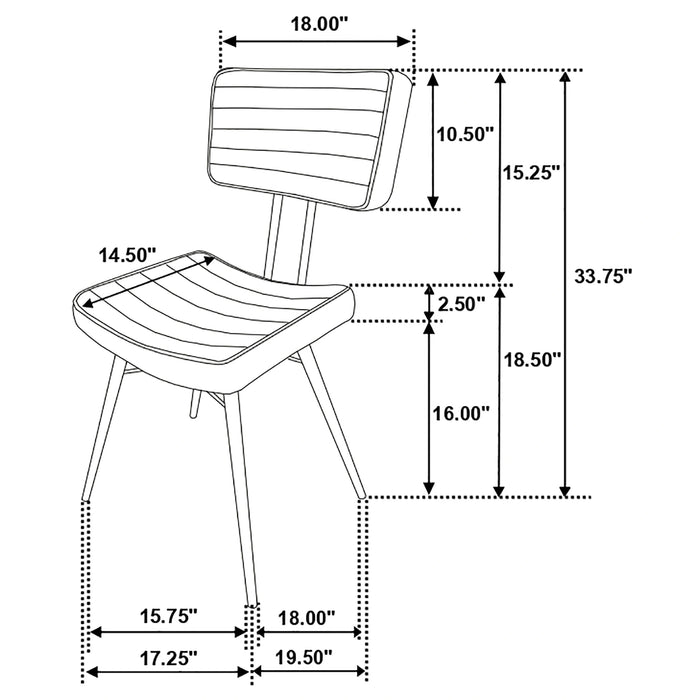 Five Star Furniture - Misty Dining Side Chair
