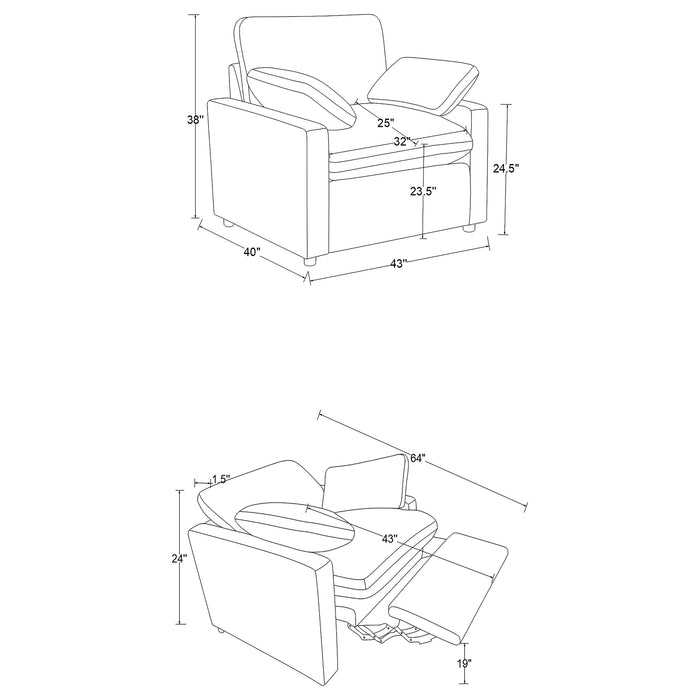 Five Star Furniture - Collins Power Recliner