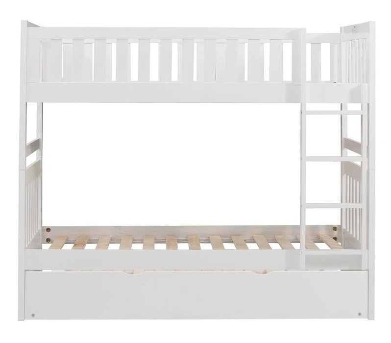 Five Star Furniture - Galen Twin/Twin Bunk Bed w/ Twin Trundle in White B2053W-1*R