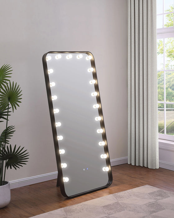 Five Star Furniture - Canton Standing Mirror with LED Lighting and Bluetooth Speaker