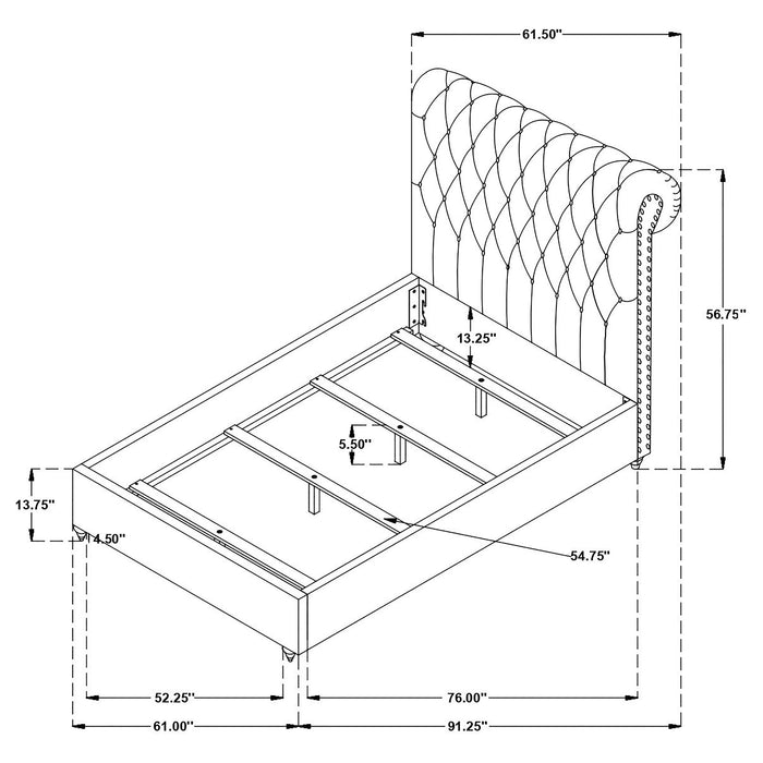 Five Star Furniture - Devon Panel Bed