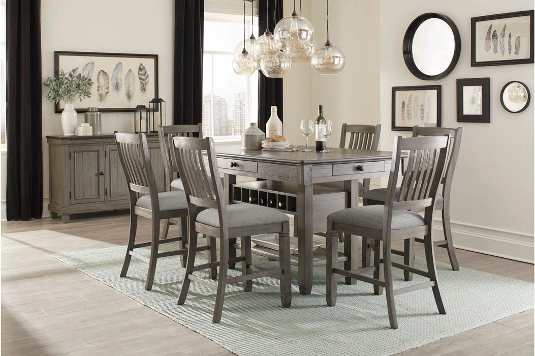 Five Star Furniture - Granby Server in Coffee and Antique Gray 5627GY-40