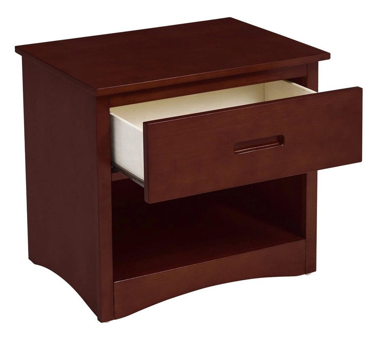 Five Star Furniture - Rowe 1 Drawer Night Stand in Dark Cherry B2013DC-4