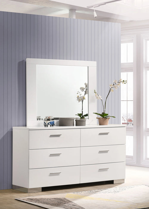 Five Star Furniture - Felicity Dresser with Mirror
