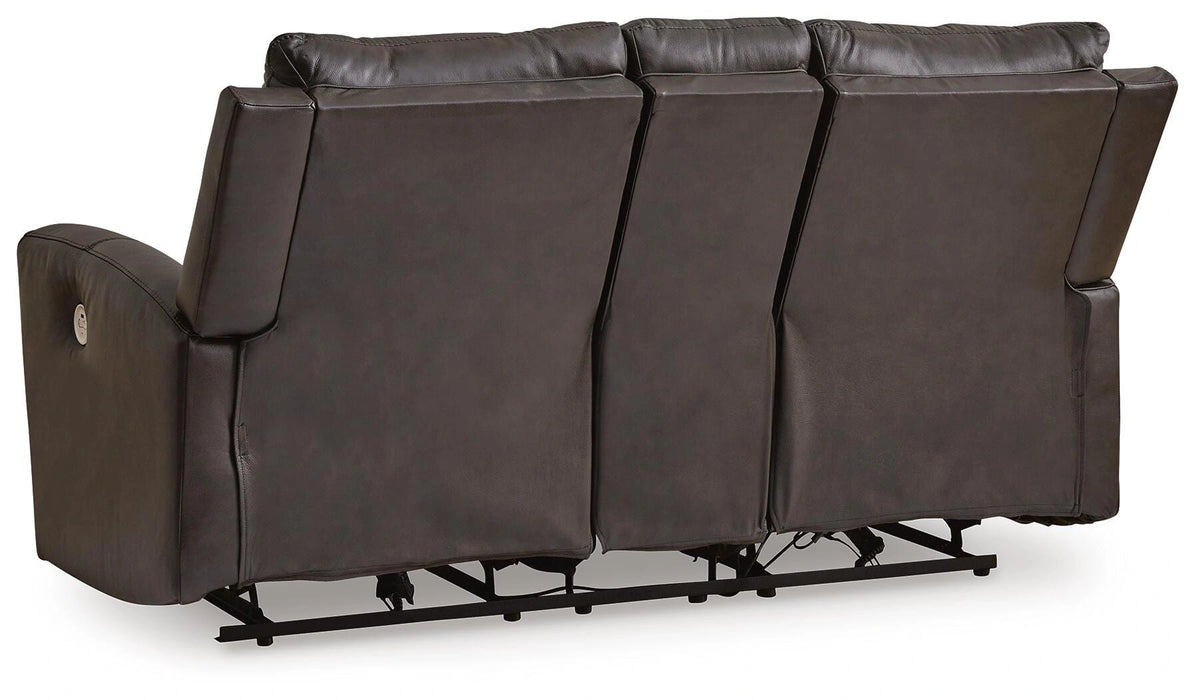 Five Star Furniture - Boxmere Power Reclining Loveseat with Console