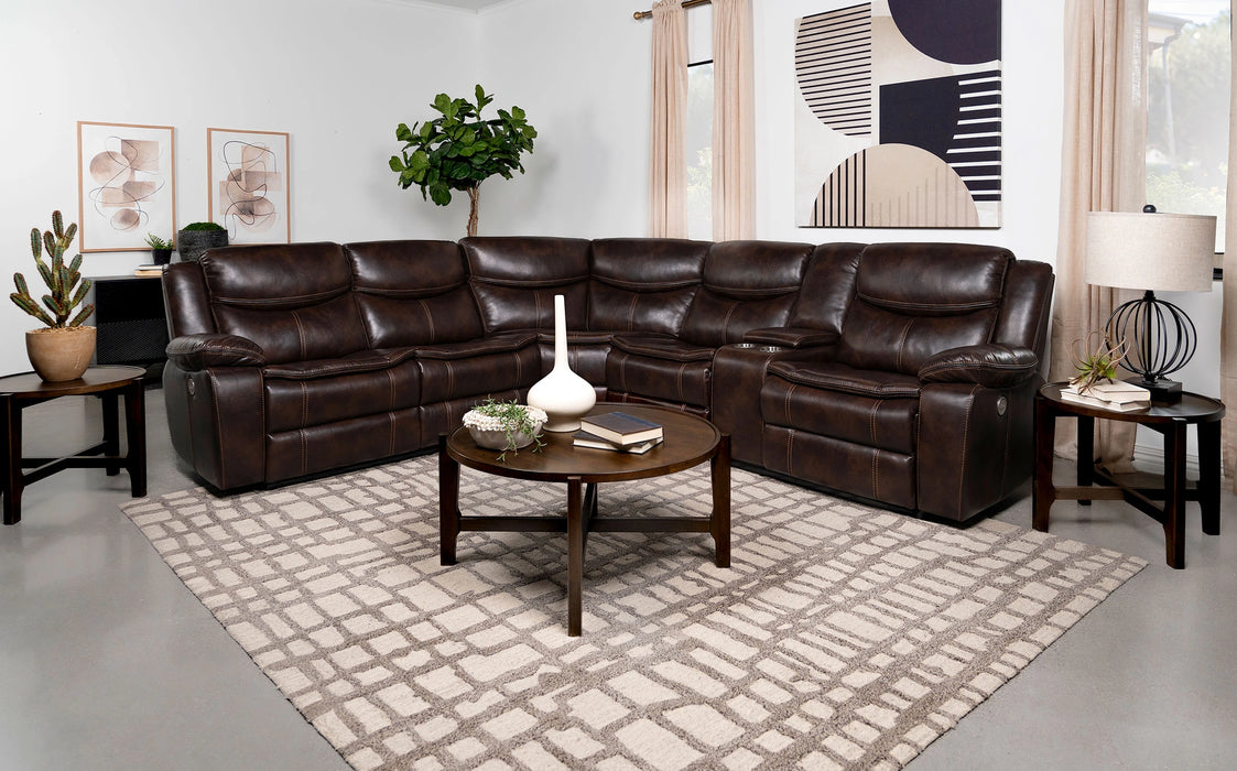 Five Star Furniture - Sycamore Power Reclining Sectional Sofa