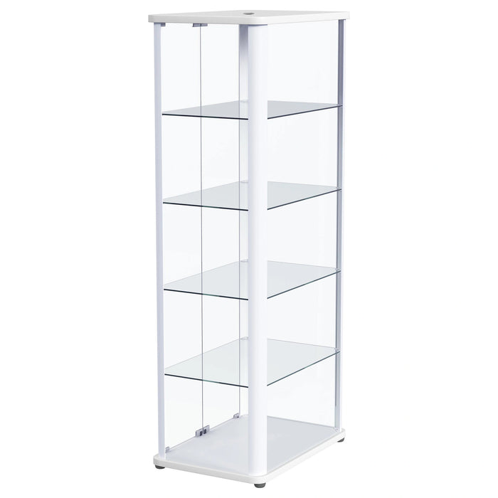 Five Star Furniture - Aero Curio Cabinet with LED Lighting