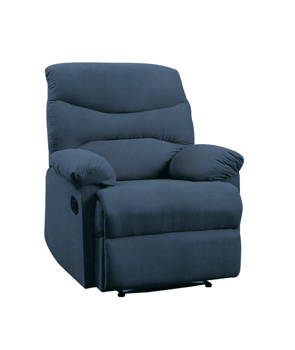 Five Star Furniture - Arcadia Blue Woven Fabric Recliner (Motion)